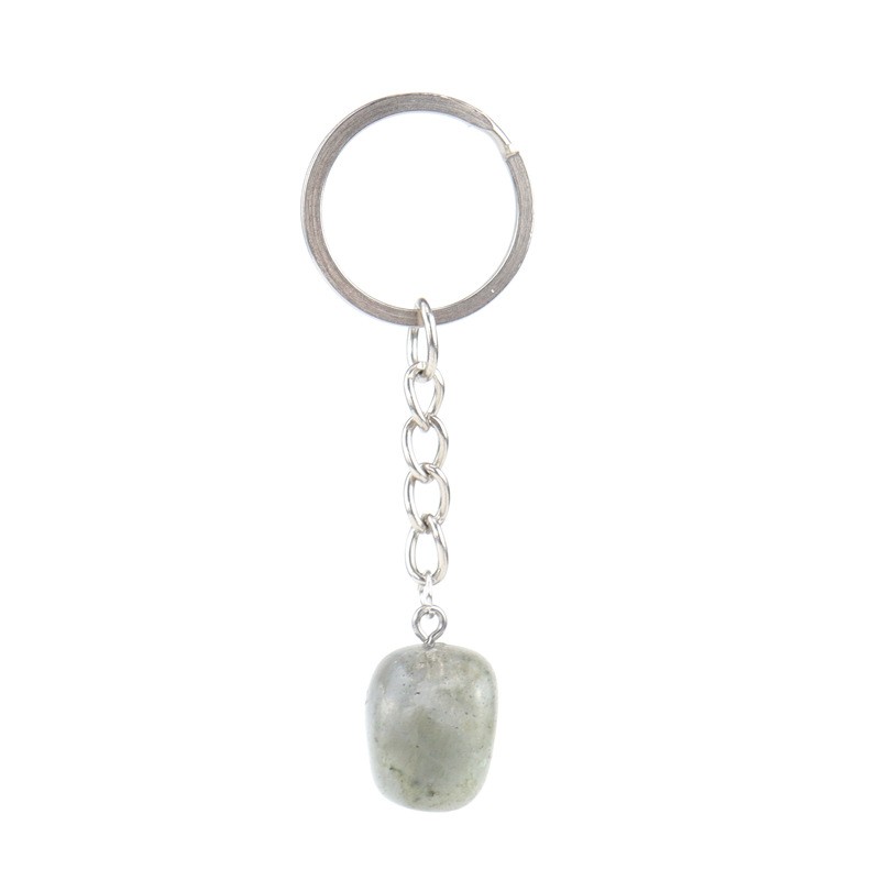 Fashion Irregolare Natural Stone Keychain Nuovi accessori gioielli Accessori semplici a ciondolo a ciondolo agata Crystal Agate Pinta donne Regalo feste