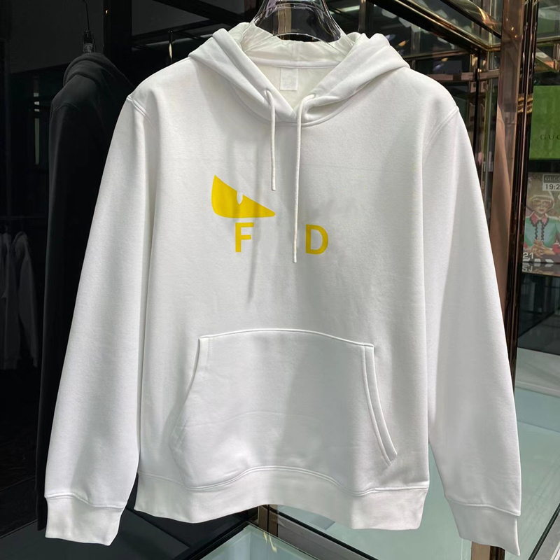 23 Mens Sweatshirts Designer Sweaters Mens Hoodies Pure Cotton Letter Printing Bekväm och mångsidig nya trendiga par samma kläder