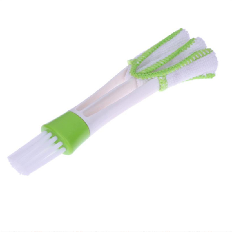 Condizionatore d'aria auto a doppia estremità Auto Auto Scept Outlet Cleaning Car Meter Dettagli Detering Blinds Duster Brush JL18