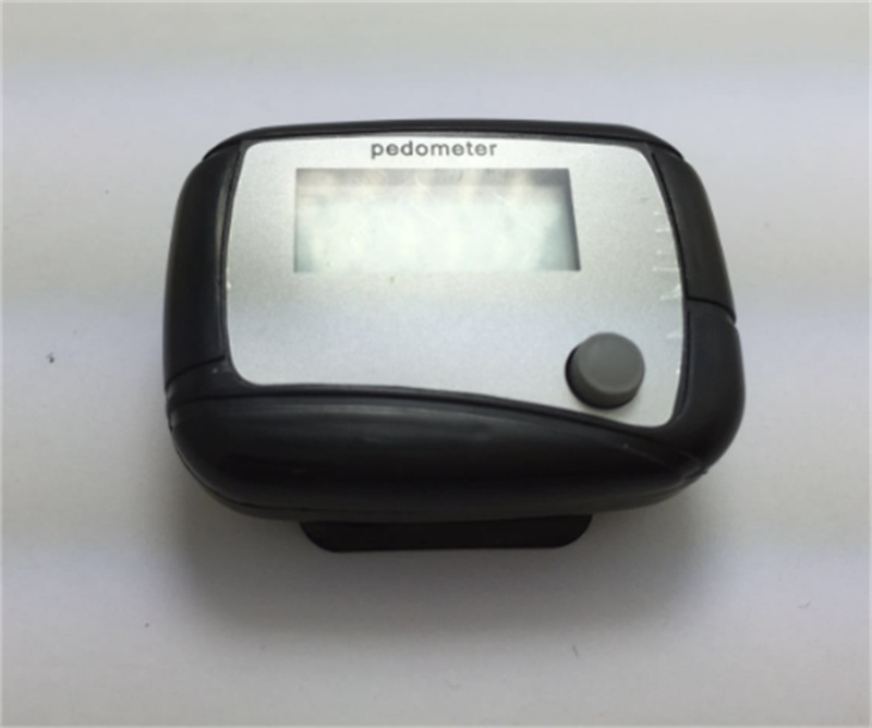 Hot Sales Counters Mini LCD Pedometer Delikat kalori gångavstånd Beräkning Digital räknare för hälsa 4 färger Support Logo Anpassad JL1888