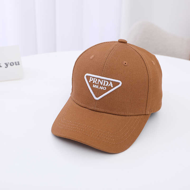 Top designer Luxury Hat Autumn New Casual Children's Baseball Cap coréen Version Coréenne Letter Boy's Fashionable Trendy Voyage