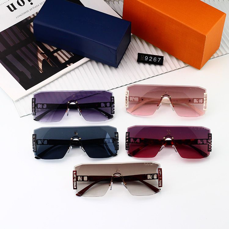 10A Mode luxe designer heren Unisex Full Frame bril zonnebril voor dames heren dames Strand Rijden ontwerpers Brillen Frame Outdoor Merken