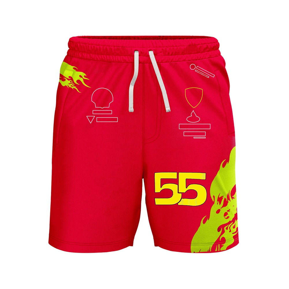 2023 Nya F1 Team fans Shorts Formel 1 Men Shorts Racing Extreme Sport Entusiast Breattable Shorts Casual Beach Mens Short Pants