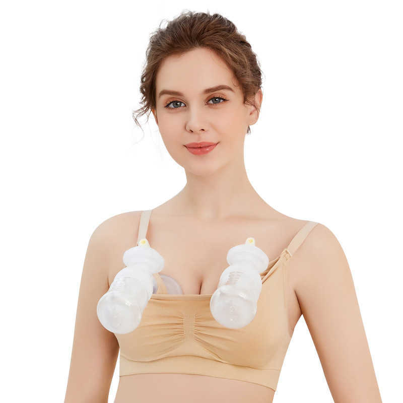 La maternité intime le soutien-gorge de soutien-gorge en soins infirmiers de maternité pour nourrir les sous-vêtements de grossesse sans main