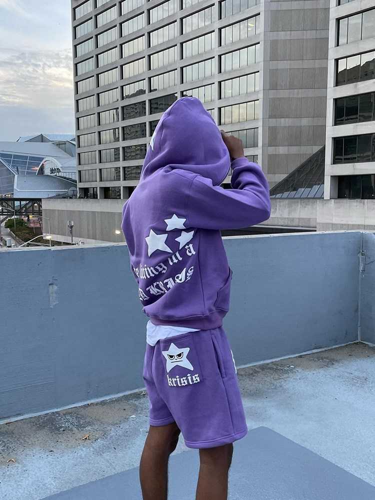 Y2K Star Letter Imprimer Hoodie Men Fashion Fashion Zip Up Long Manche Veste surdimensionnée Mabinement HARAJUKU Gothic Sweatshirt à capuche Hkd230725