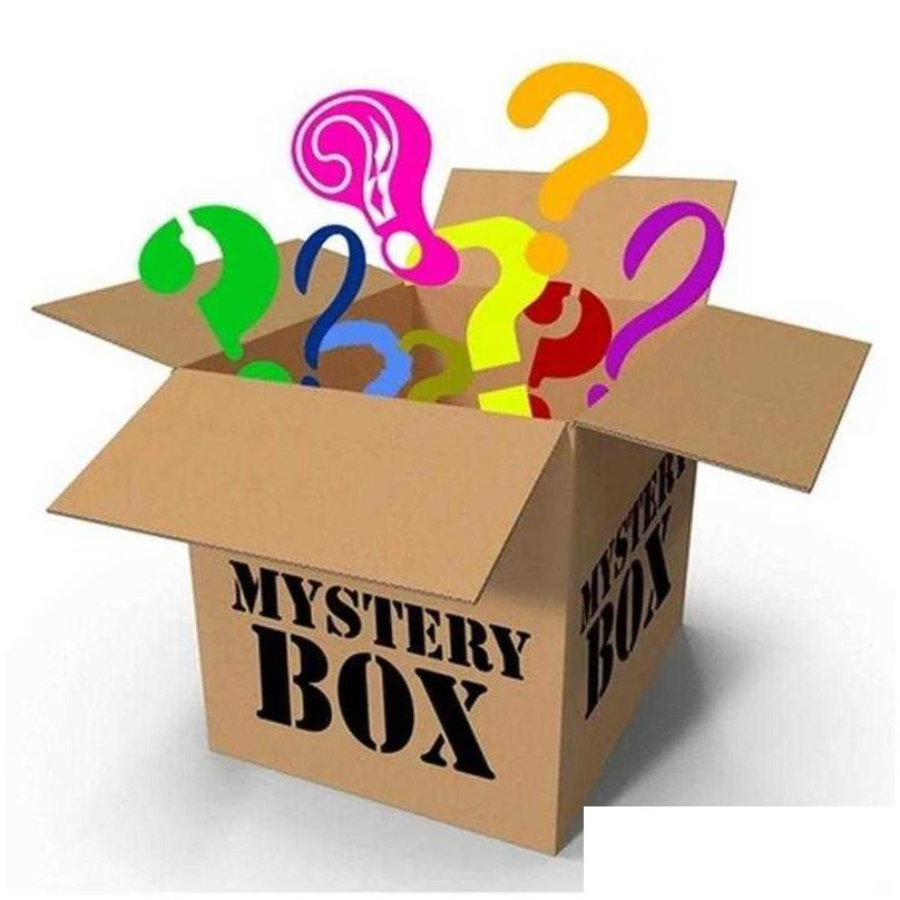 Bärbara kylkuddar Lucky Mystery Boxes Digital Electronic Det finns en chans att öppna som Drönes Smart Watches Game Dhu80