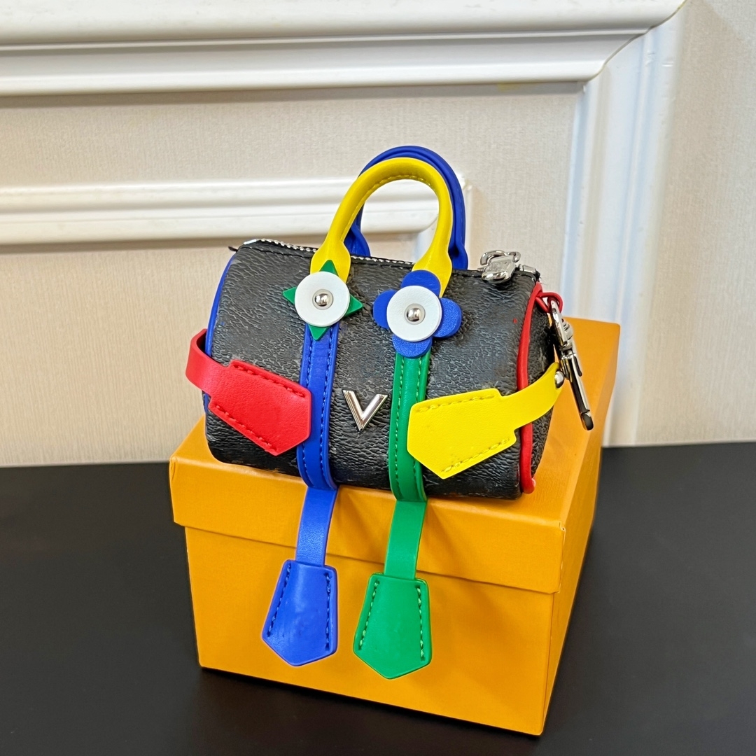 Paletas de chave para mulheres limitadas Mister KeepAll Bags Robot Sacos de travesseiros pendurados Keychain Bolsa de bolsa de chaves de chave de chave de moeda bolsas de moeda Men Bags Totes