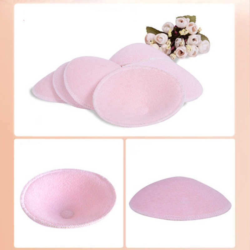 Maternity Intimates Breast Pads Cotton Anti-Overflow Nursing Bra Breast Pads Reusable Soft 3D Cup Baby Feeding Washable Bra Inserts Supplies HKD230814