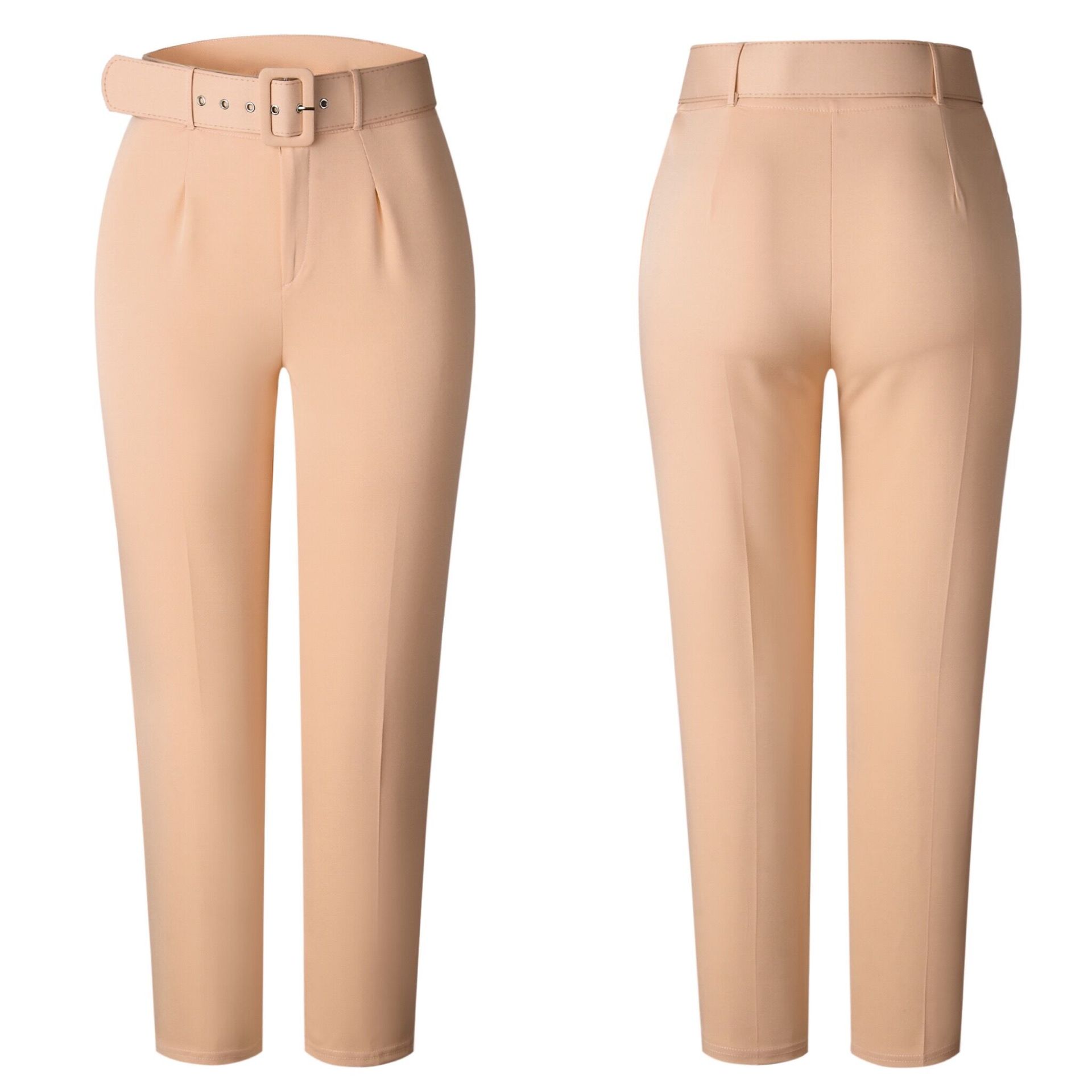 2023 Elegant Suit Pants Women Casual Slim Fit Work Trousers Business Formal Pant Free Ship