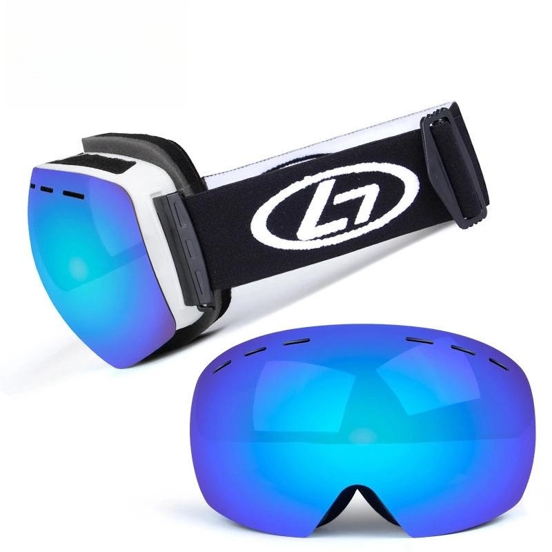Ski Goggles UV400 Protective Gear Winter Snow Sports Goggles with Anti-fog UV Protection for Men Women