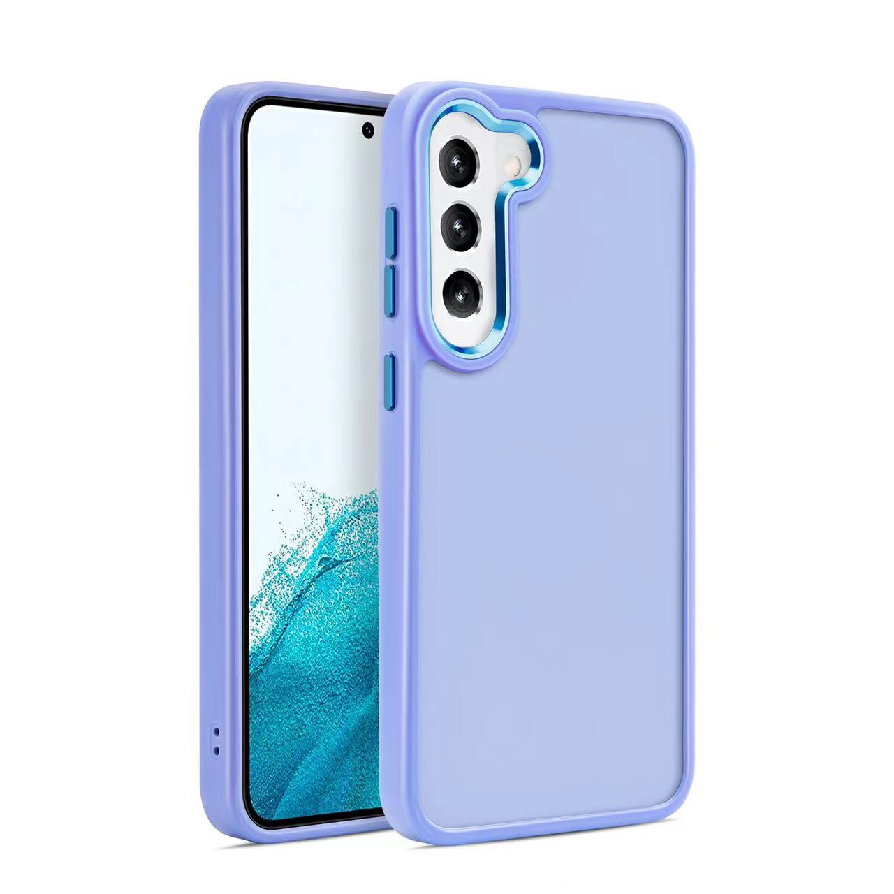 Werksgroßhandel hochwertige Matthülle Stoßdämpfer TPU -PC -Abdeckung für Samsung S23 S22 S21 Plus Ultra A53 A24 Moto G Pure Styuls G Power 2023