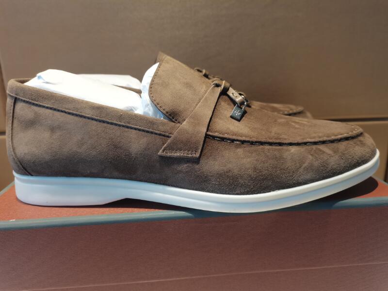 5A 9227 Kleidungsschuhe Loropiana LP Sommer unterwegs zu Charms Walk Sladers Wildleder-Rabatt Dessinger Schuh für Männergröße 34-45 Fendave