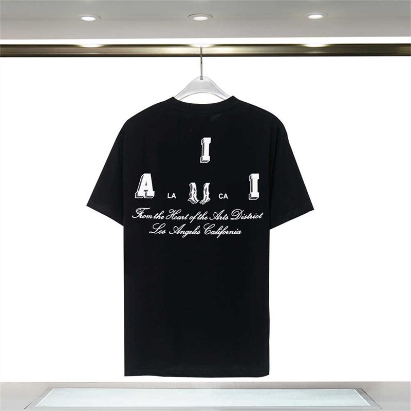 Desinger Brand T-shirts Men Dames Hoge kwaliteit 100% katoenen kleding Hip Hop Top Tees Friends T-shirt S-3XL