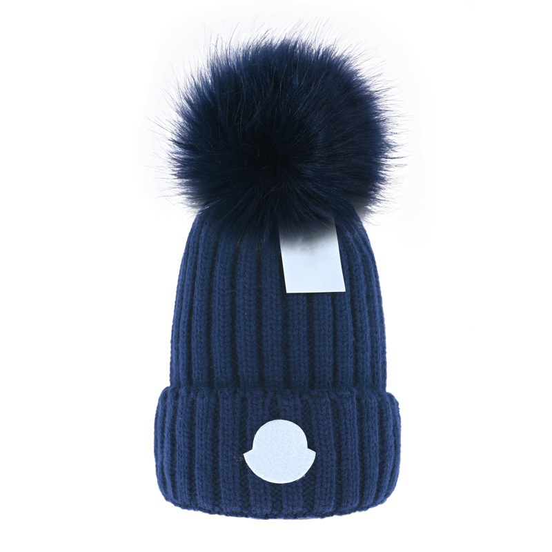 Designer Beanie Luxus Beanie Strickwear Hut Vielseitige Mütze Klassiker Klassiker Lisure Hairball Design Hat Weihnachtsgeschenk Beanie Classic Hut 7 Farben Beanie