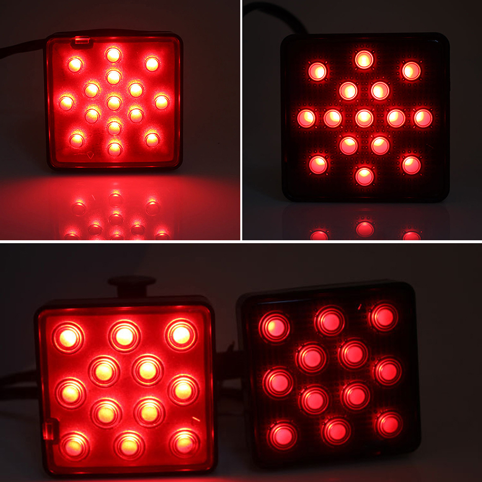 12V 12LED /15LED BIL STOPBRAKE LIGHTS FÖR TRAILER TRUCK TOWING BALIGHT LAMP BAKERBRAKE LJUS PARKERING