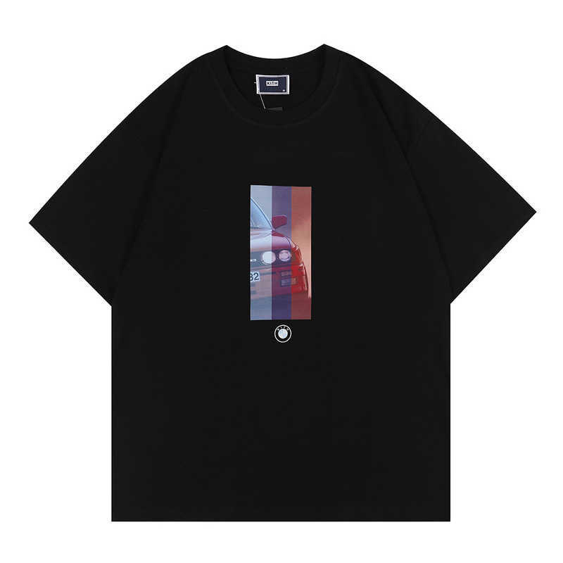 Kith T-shirt à manches courtes de la marque de mode masculine T-shirt de la marque de mode de nouveau couple d'été