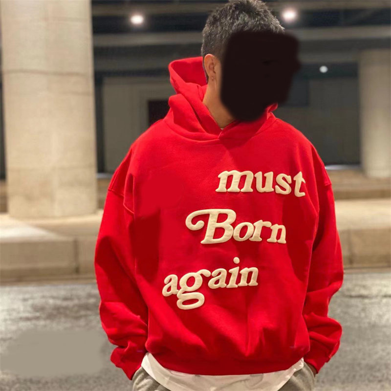 Herrtröjor designer tröja hoodies mens hoodie höst designer hoodies pullover tröjor hip hop hög kvalitet brev tryck blå toppar etiketter utskrift s-xl