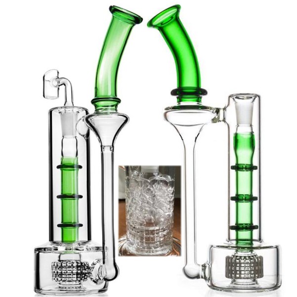 El más nuevo Hitman soplado a mano pequeño Bong Mini tubo de agua Bubbler Pocket Glass Percolators Plataformas petroleras 14 mm