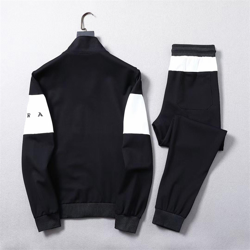 Män träningsdräkt Sweatsuit Womens Track Suit for Spring Autumn 3XL Thin Tech Fleece Jogers Jacket Tvåverk Set Sports Long Sleeve Clothes M-3XL4 Färger