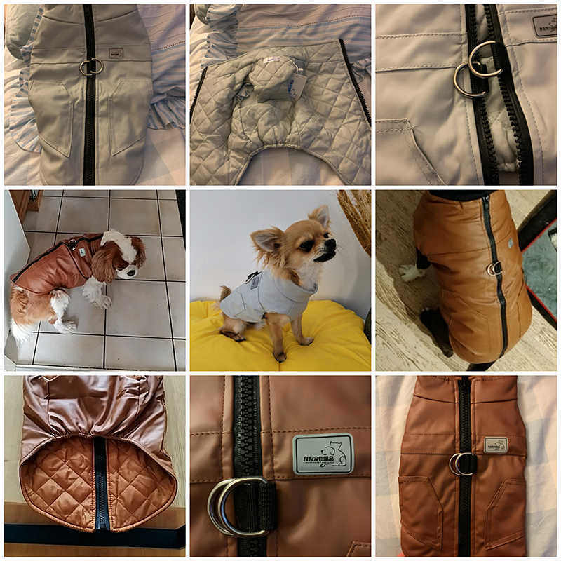 S-5xl Pu Leather Winter Large Dog Clothes Big Dogs Coat Large Waterproof Dog Jacket Medium French Bulldog Down Jacket Puppy Vest HKD230812