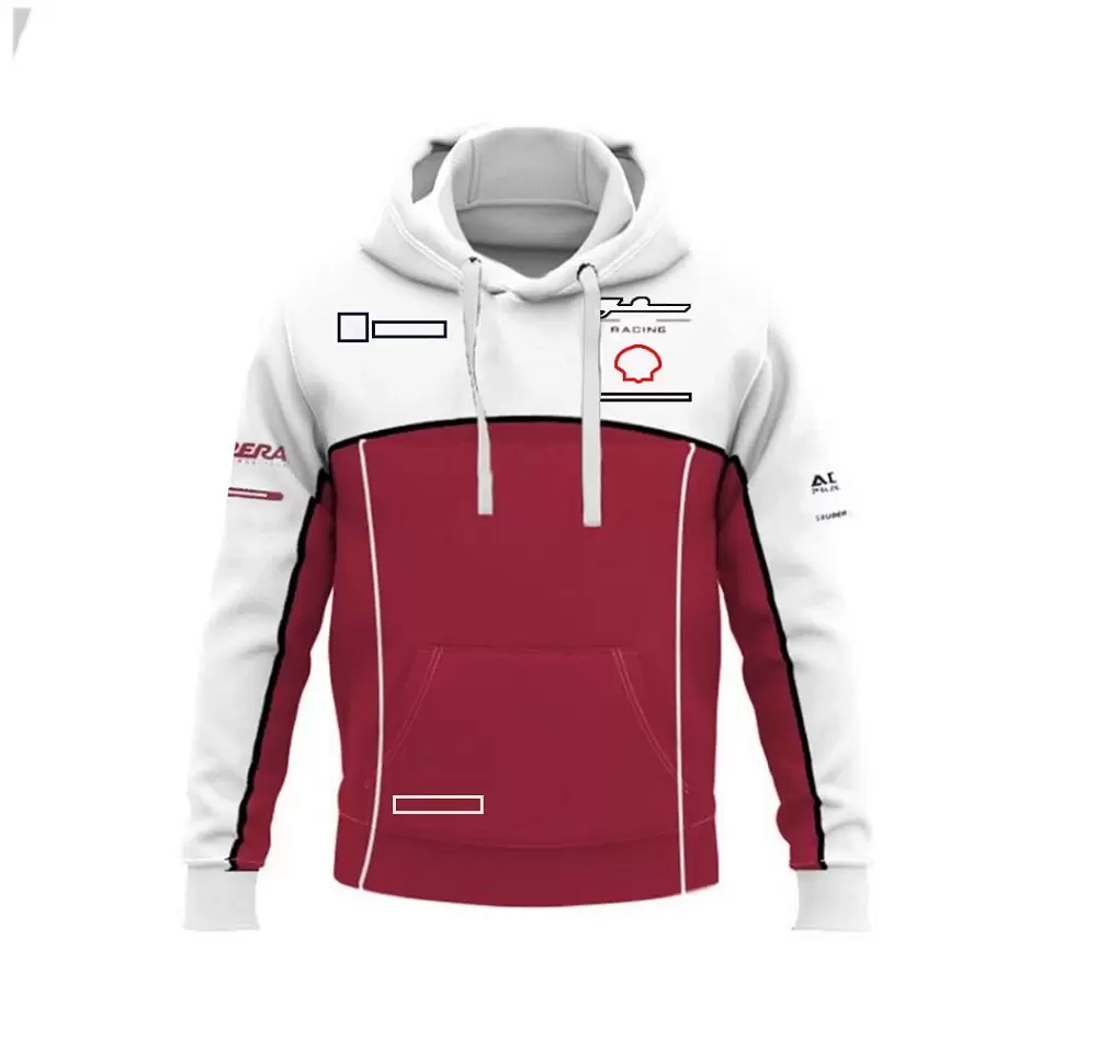 Felpa con cappuccio F1 2023 Nuova squadra di Formula 1 Felpe con cappuccio Fans da corsa Felpa con cappuccio Primavera Autunno Felpa con cappuccio oversize sport estremi da uomo