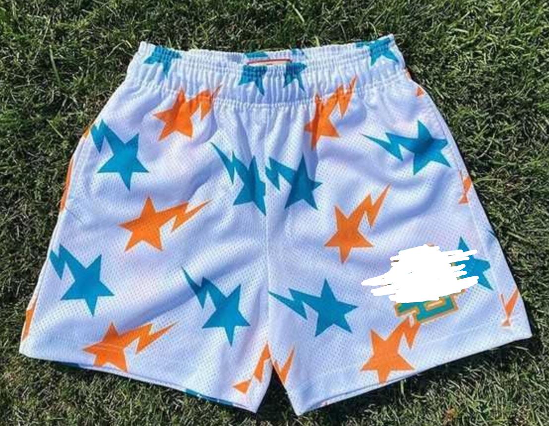 Pantaloncini di fitness femminile da uomo corto maschi in rete pantaloni da spiaggia traspiranti pantaloni da basket New York