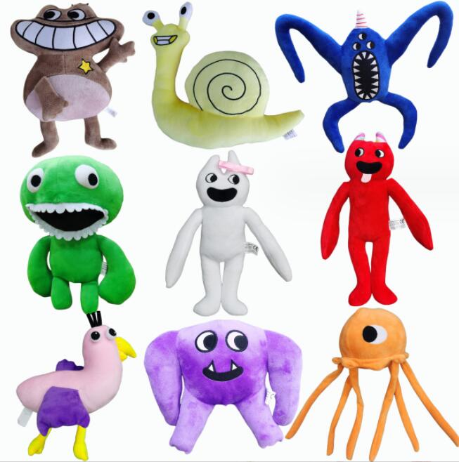 Plush Animals Garten av stor storlek banan plysch leksaker fyllda djur dockor banban trädgård spel dockor monster plysch leksak barn gåvor