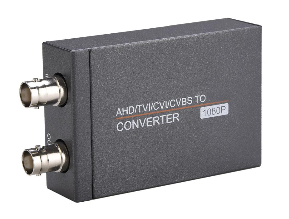 AHD TVI CVI CVBS -signal till HDMI -adapter 4 i 1 Full HD -videosignalomvandlaradapter för koaxial analog CCTV -säkerhetskamera