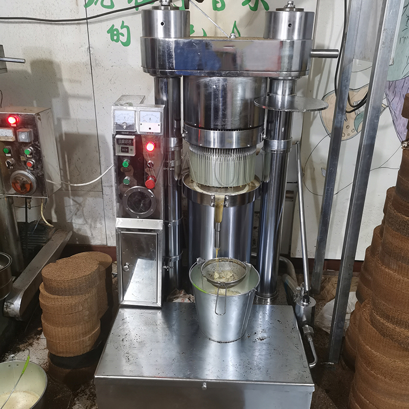 6YY-190Hydraulic Jack Oil Making Machine Automatic Electric Oil Press Machine Sesame Seeds Olives Oil Peanut Oil