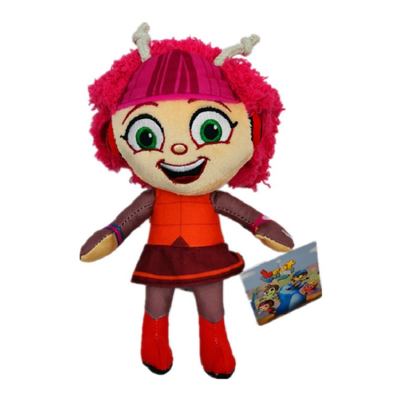 Factory wholesale 21cm 5 styles rock bug plush toys animation film and television peripheral dolls children's gifts