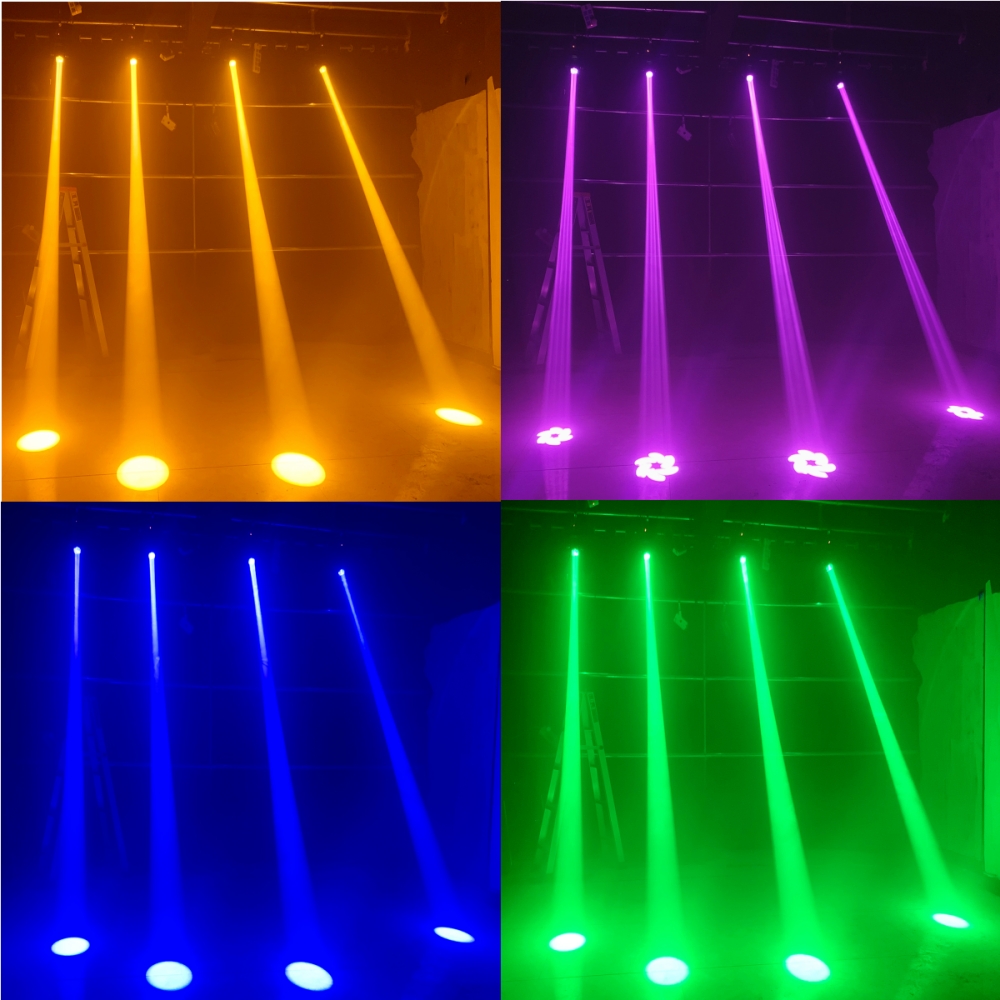 Mini LED Moving Head Light 150W Beam+ Spot+ 18 Roterande prismor DJ DMX Stage Light Effect Light Disco DJ Bar
