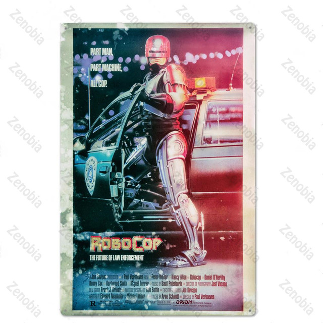 Film classico Film Metal Action Movies Poster Metal Film Film Tin Sign Plaque Vintage Wall Decor Bar Pub Club Man Cave Home Livingroom Decor Painting 30x20cm W01