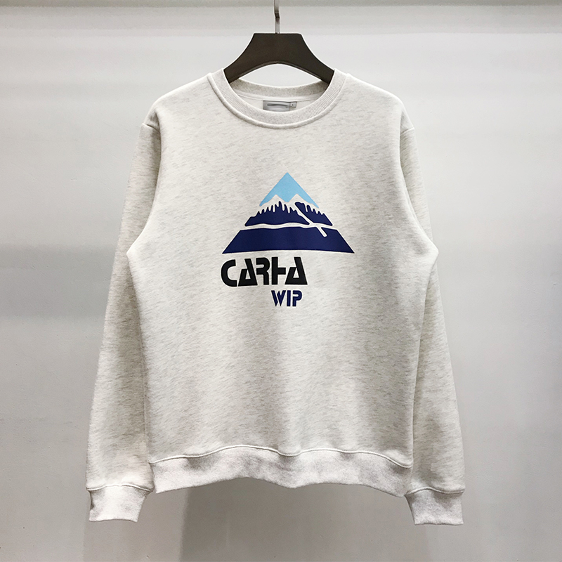 Carhar Hoodies الثلج طباعة هوديي الصوف جولة الرقبة هوديي الرجال النسائي الأزياء أزياء الشارع بلووفر بلوفرات من محبي هوديز فضفاض