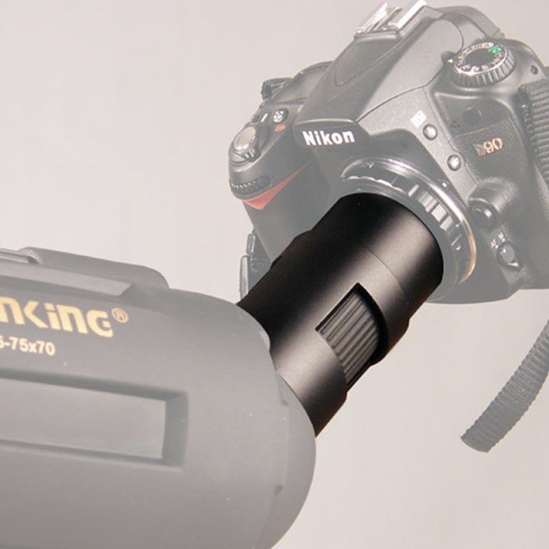 VisionKing Photography Extension Tube para Spotting Scope Telescópio Converter Converter Anel Adapter Fit for SLR Câmera M42