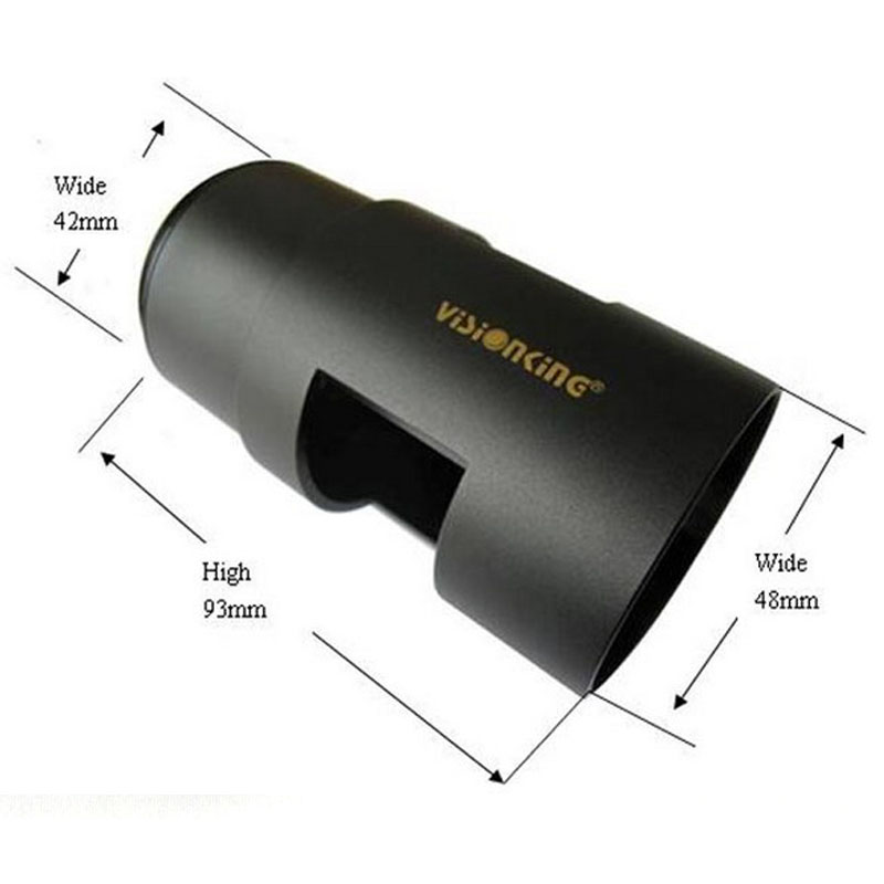 VisionKing Photography Extension Tube para Spotting Scope Telescópio Converter Converter Anel Adapter Fit for SLR Câmera M42