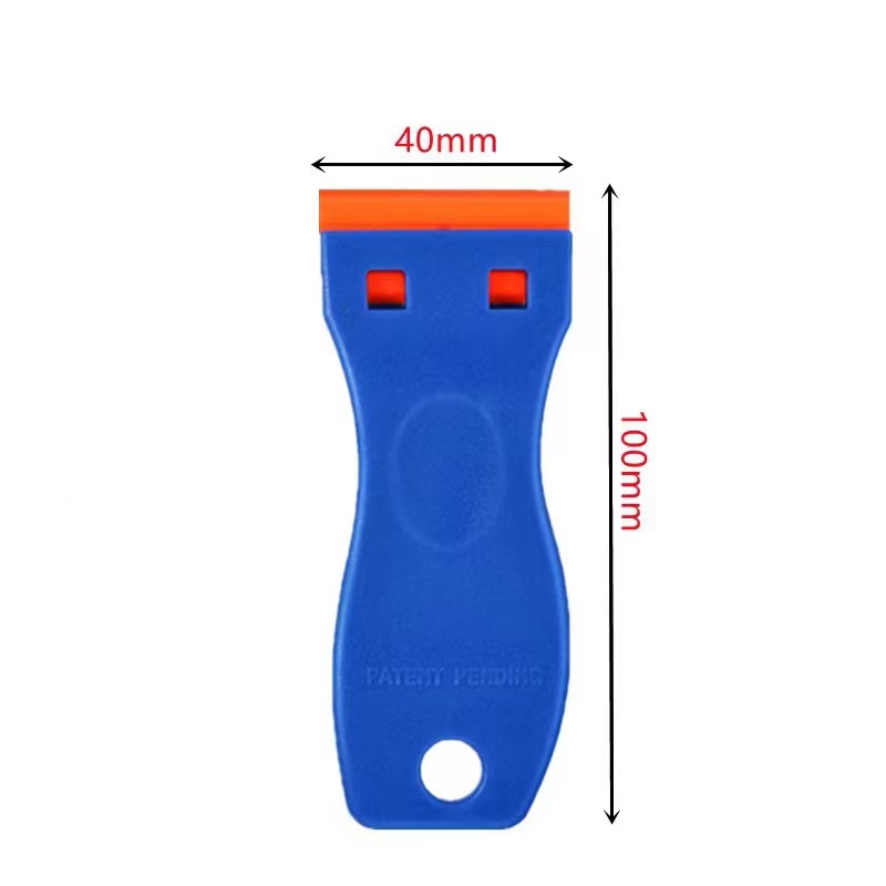 Schaber für Autoglas doppelt kantiges Kunststoff Rasierklinge Label sauberer Rasierkleber Entferner Fenster Glasfenster Sauber