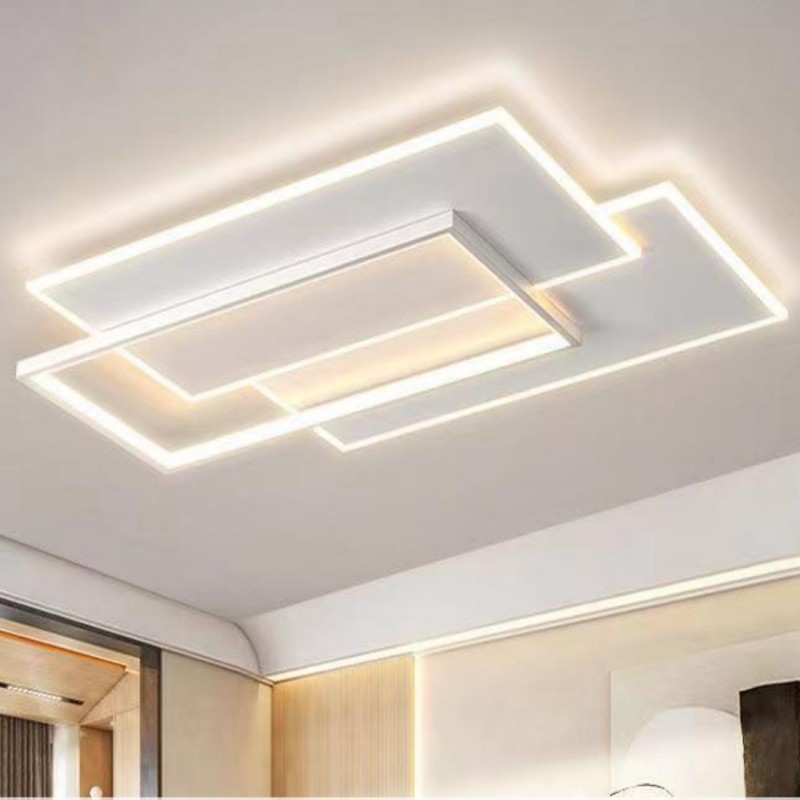 天井照明モダンなミニマリストリビングルームの寝室の装飾のための新しいLEDホーム改善スマートノルディック天井新しいLEDランプ