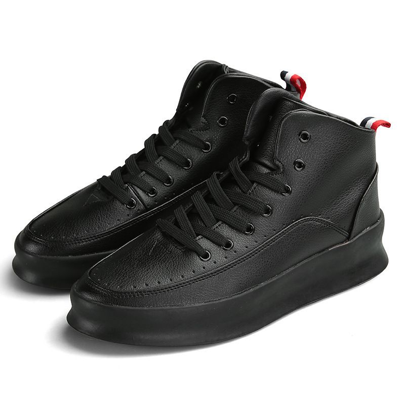 Scarpe da design di stilista primaverili e autunnali scarpe da uomo elevate scarpe in tela high top scarpe da tavolo studentesco scarpe bianche versatili sport e scarpe casual