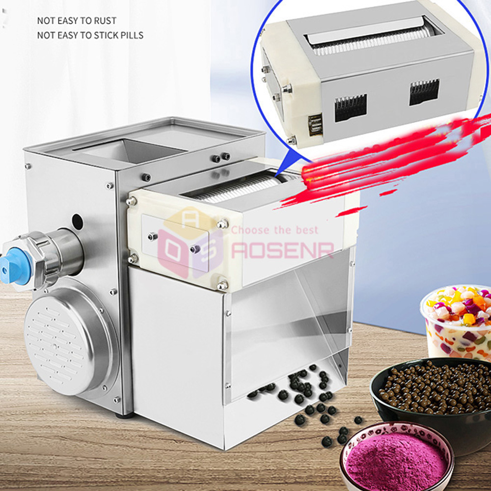 TAPIOCA Pearl Machine för bubbla te/ poppande boba tillverkningsmaskin/ poppande boba -maskin Pelletbearbetningsmaskin