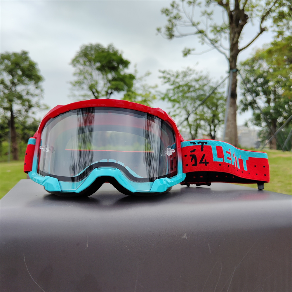 Leatt 4.5 Anti Fog Outdoor Eyewear Motorcykelglasögon Goggles Hjälm MX Moto Dirt Bike ATV Outdoor Sports Glass Scooter Googles Mask Cykling