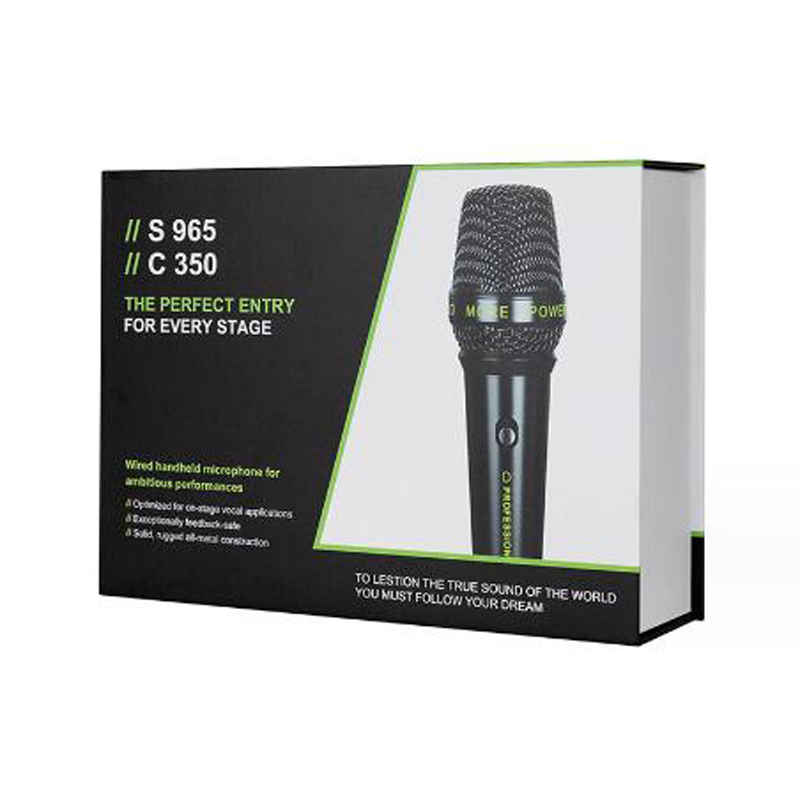 C350 microfono dinamico professionale VOCHID CARDIOID MIC COLLATO CON PLAGA CAVO XLR Play Microfono C-350 Stage Karaoke KTV DHL