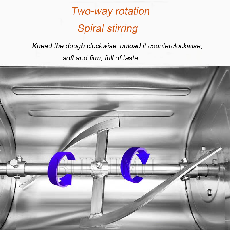 Automatic Dough Mixer 220v Commercial Flour Mixing Stirring Electric Pasta Bread Dough Kneading Machine For Bakery Use
