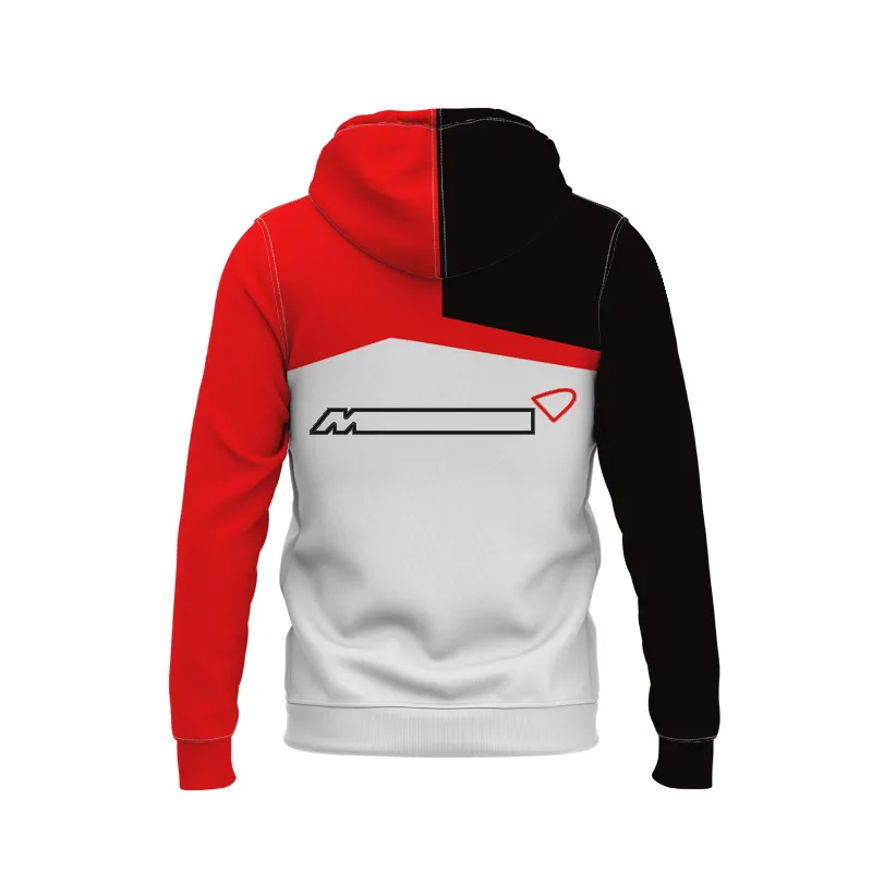 Sweat à capuche de l'équipe F1 pour hommes, sweat-shirt décontracté pour Fans de voiture, course de pilote de Formule 1, événement sportif, fermeture éclair, printemps et automne, 2023