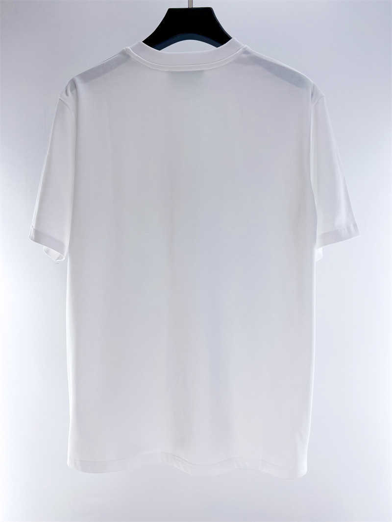 Męskie koszulki dobrej jakości 2023SS Casablanca moda T Shirt Men Casablanca Swan Print Drukuj Kobiety z krótkim rękawem