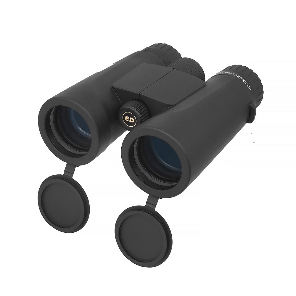 VisionKing 10x42 ed lente binocular poderoso poderoso Bak4 de longa distância Telescópio de equipamento de viagem de pássaros