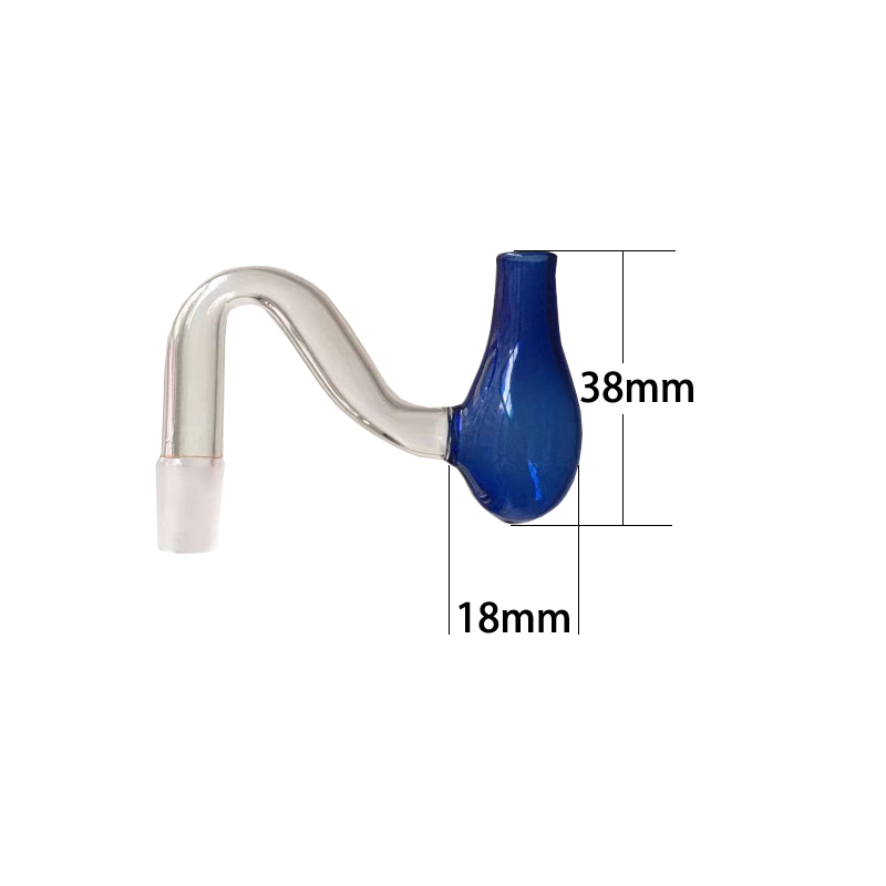 Nieuwste glazen olie -brander bubbler rookkom downstem 10 mm mannelijke stengel kommen schuif voor waterpijpbongs water dab rig pijp