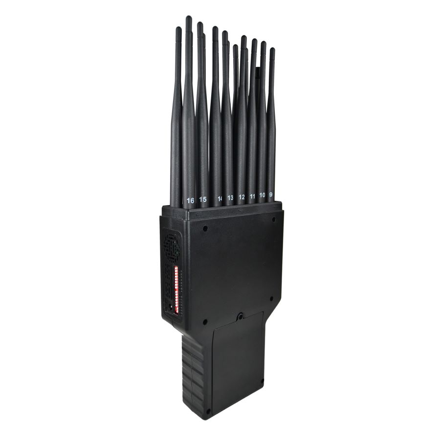 ハンドヘルド16バンド3G 4G 5G携帯電話サインALアイソレータBluetooth Signal Bloccante GPS