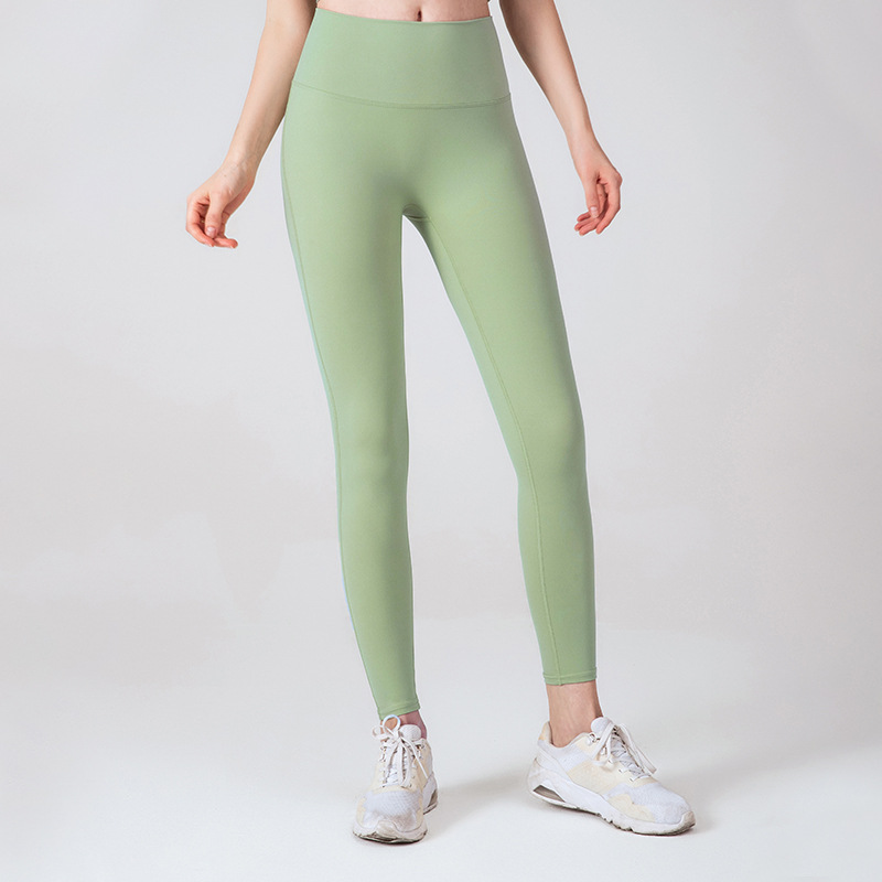 AL0lulu Leggingi Yoga Pant Women Wysight Yoga Pants Pełna długość Pełna długość bezproblemowy trening do sporty na siłownię sportową