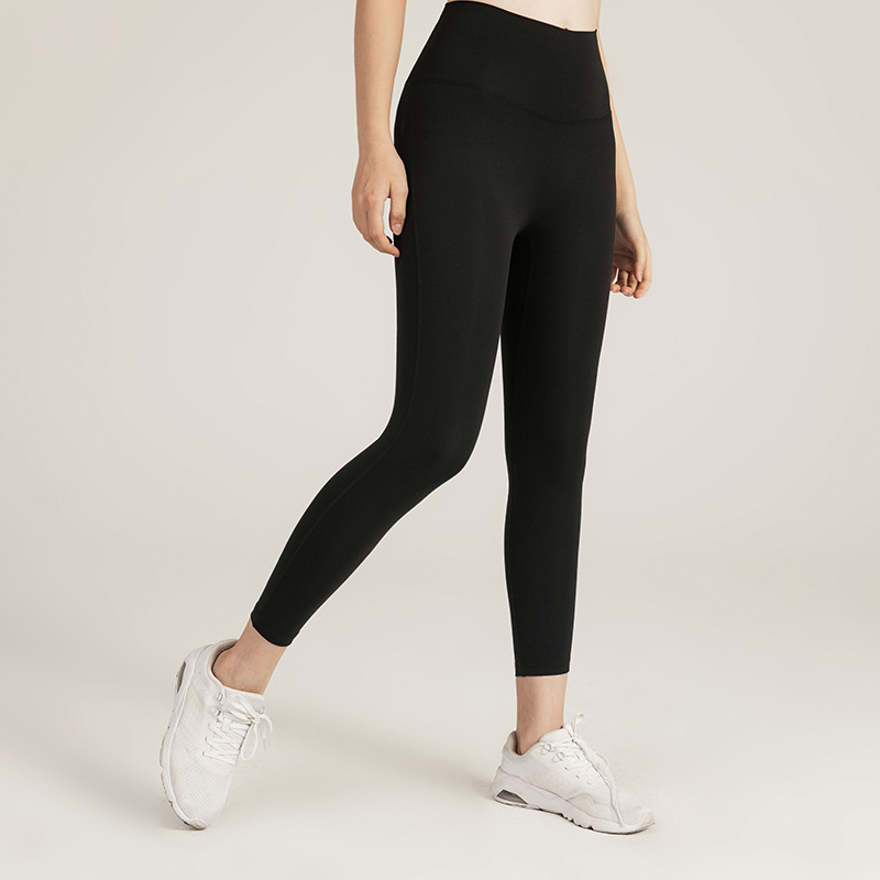 AL0lulu Leggingi Yoga Pant Women Wysight Yoga Pants Pełna długość Pełna długość bezproblemowy trening do sporty na siłownię sportową