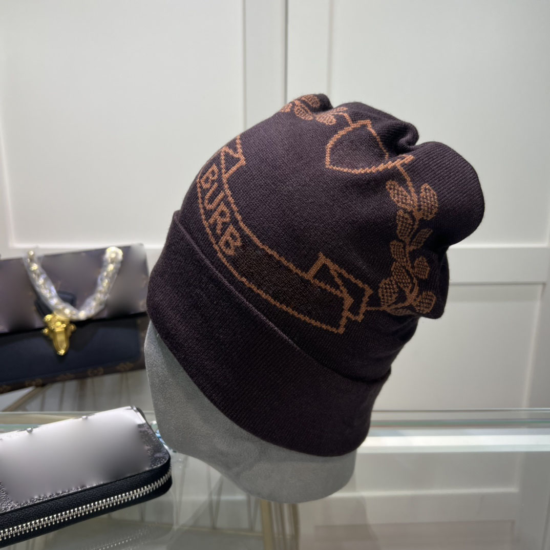 Herrens höst- och vintersportstil Designer Beanie Hat Women's Cap Vacation Resebrev Embrodery Bonnet